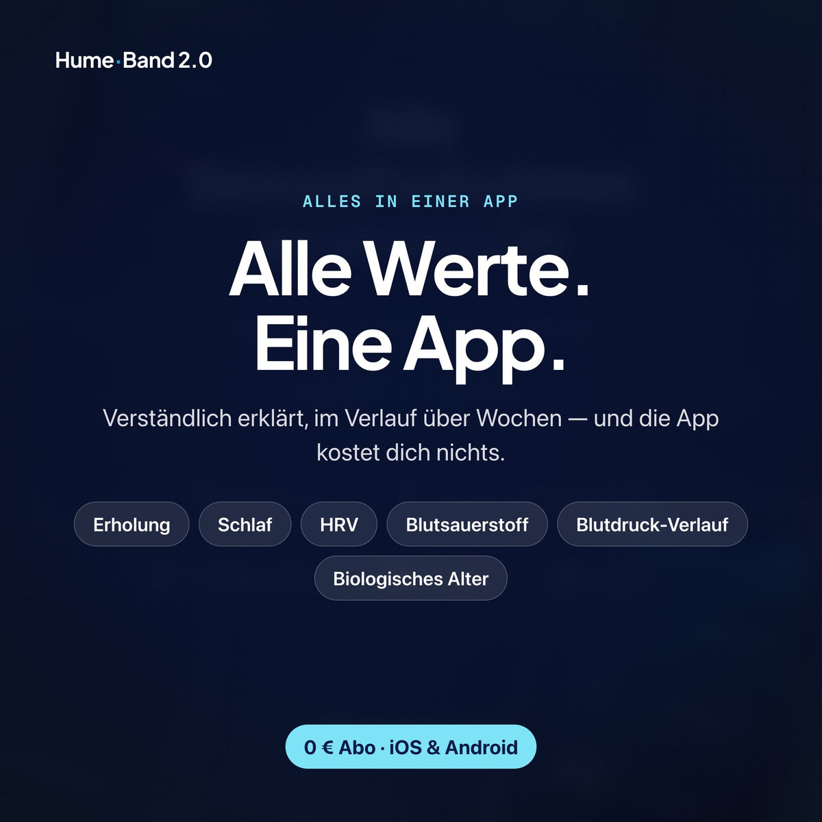 Alle Werte in einer App